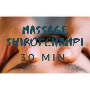 🎁 Massage Visage Tête Shirotchampi 30 min. 🎁