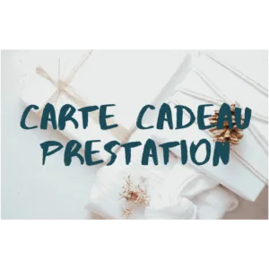 Cartes cadeaux prestations